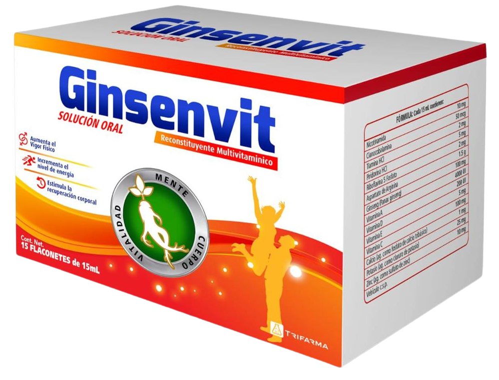 Ginsenvit - Energizante natural