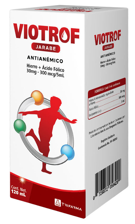 Viotrof - Jarabe antianémico